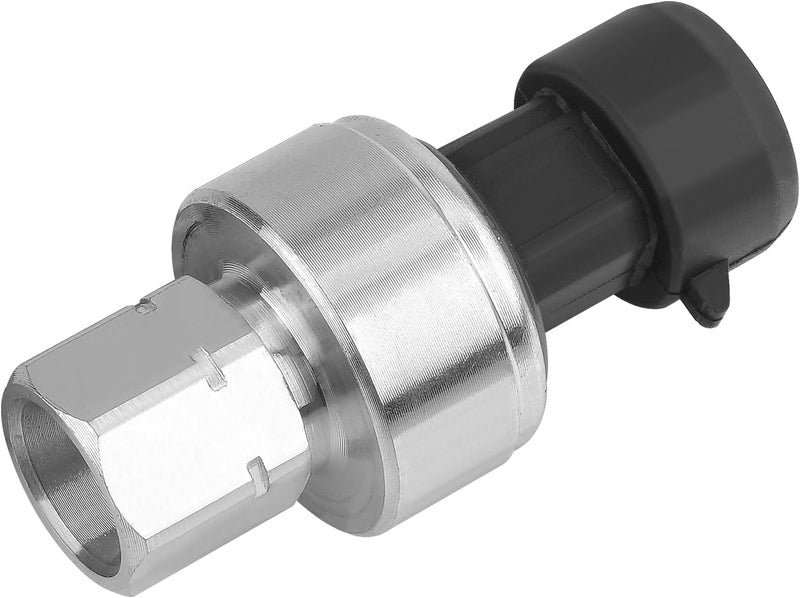 Ricmjend 1551343 AC Pressure Sensor Switch Compatible with Chevy Suburban Tahoe 2002-2021,Buick Cadillac GMC Sierra 2003-2020,Pontiac Saturn 2002-2010 HVAC Pressure Transducer Replaces 13587668 - Image 1
